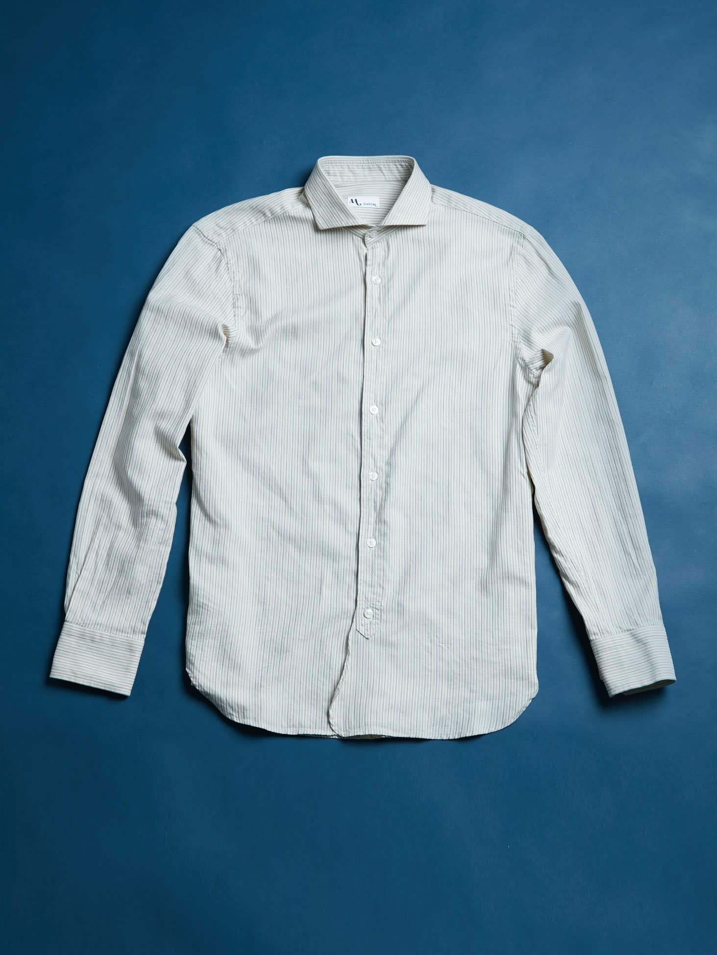doppiaa Aalassio French Collar Cotton Shirt