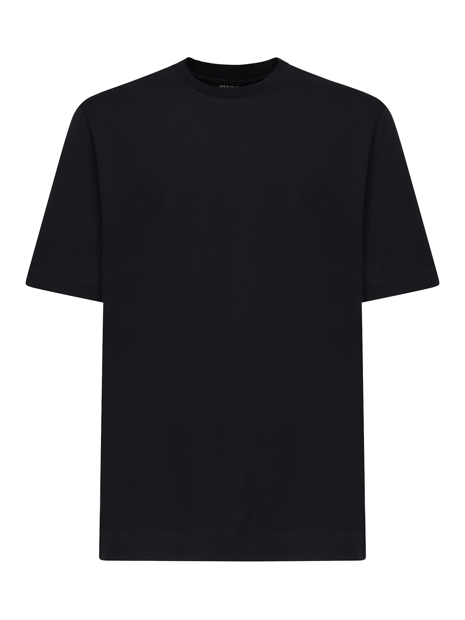 Zegna Cotton And Silk T-shirt