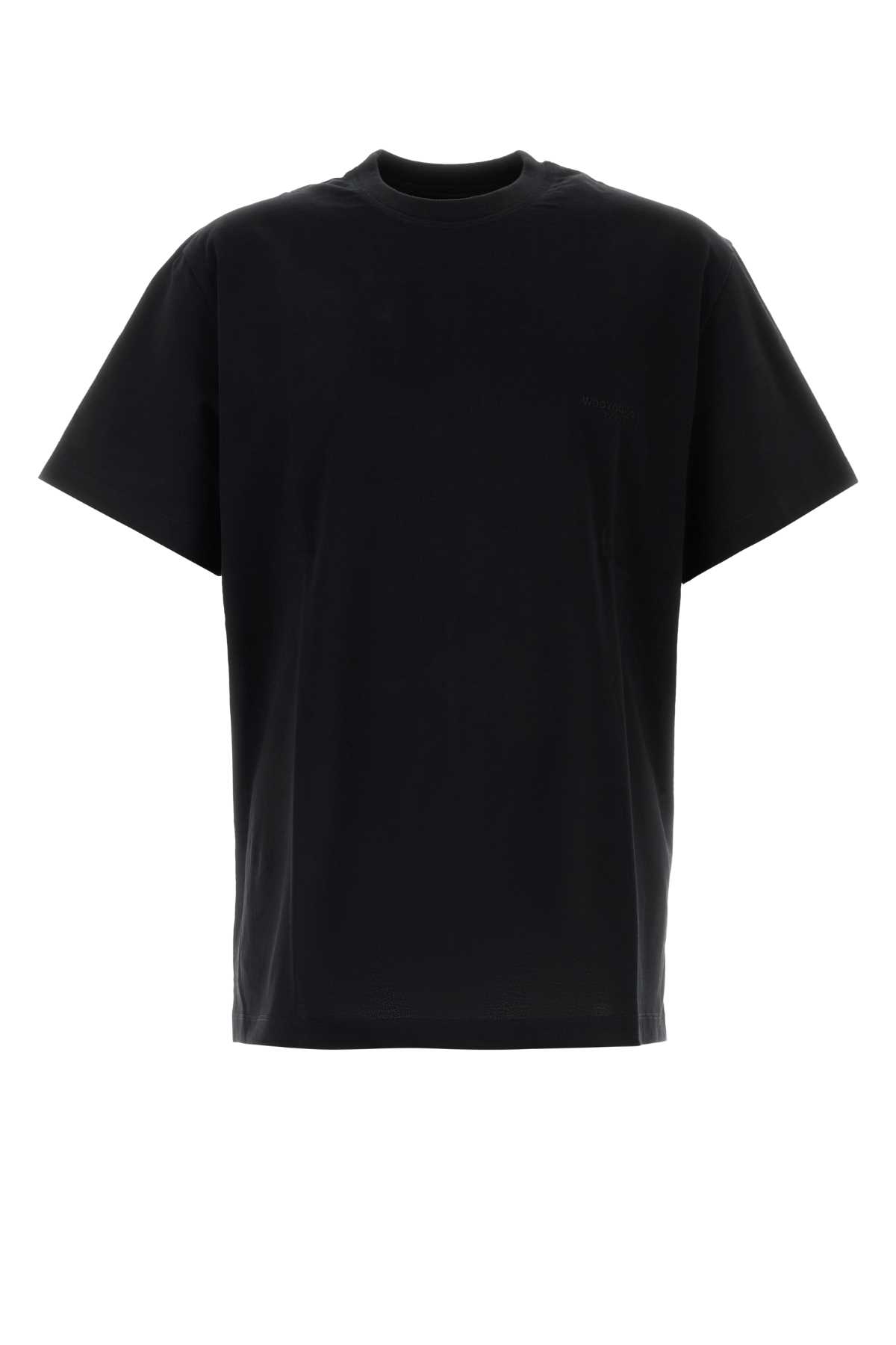 WOOYOUNGMI Black Cotton T-shirt
