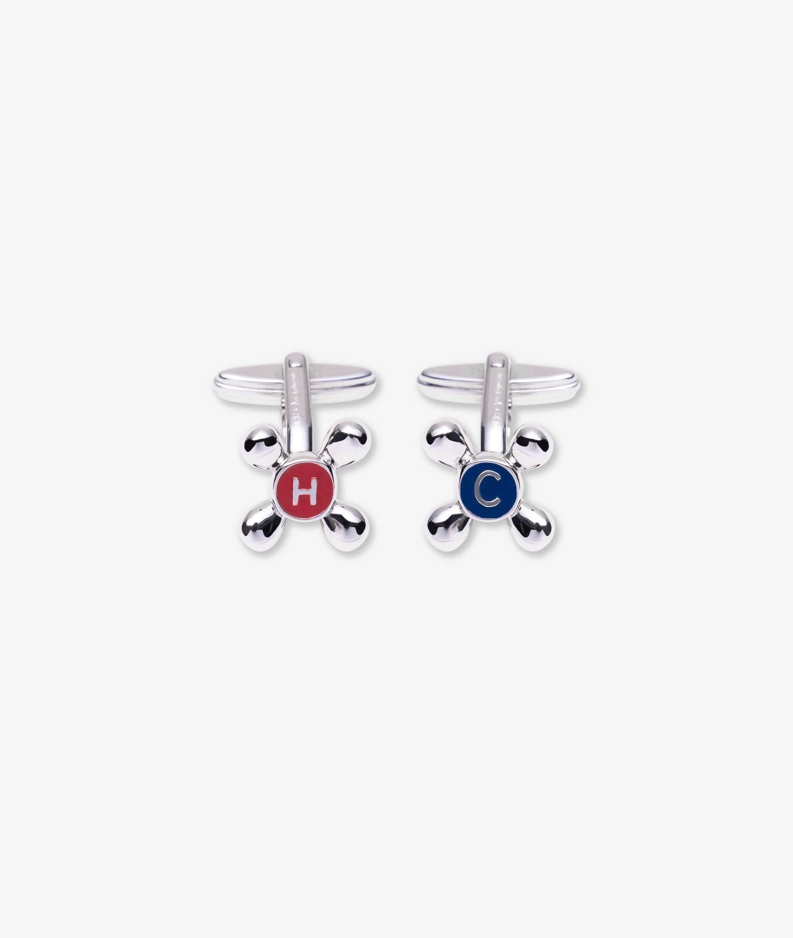 Larusmiani Cufflinks cold And Hot Water Brooche