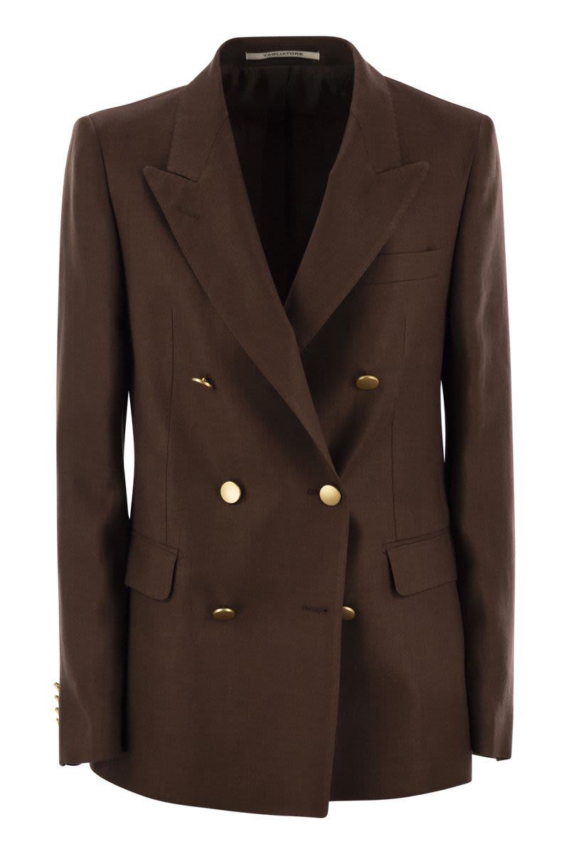 Tagliatore Paris - Linen Double-Breasted Blazer