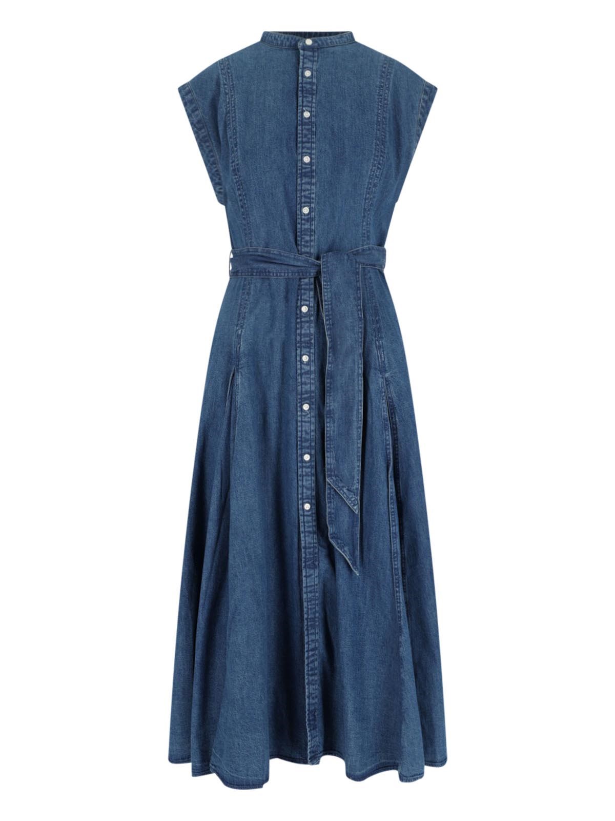 Polo Ralph Lauren Denim Midi Dress