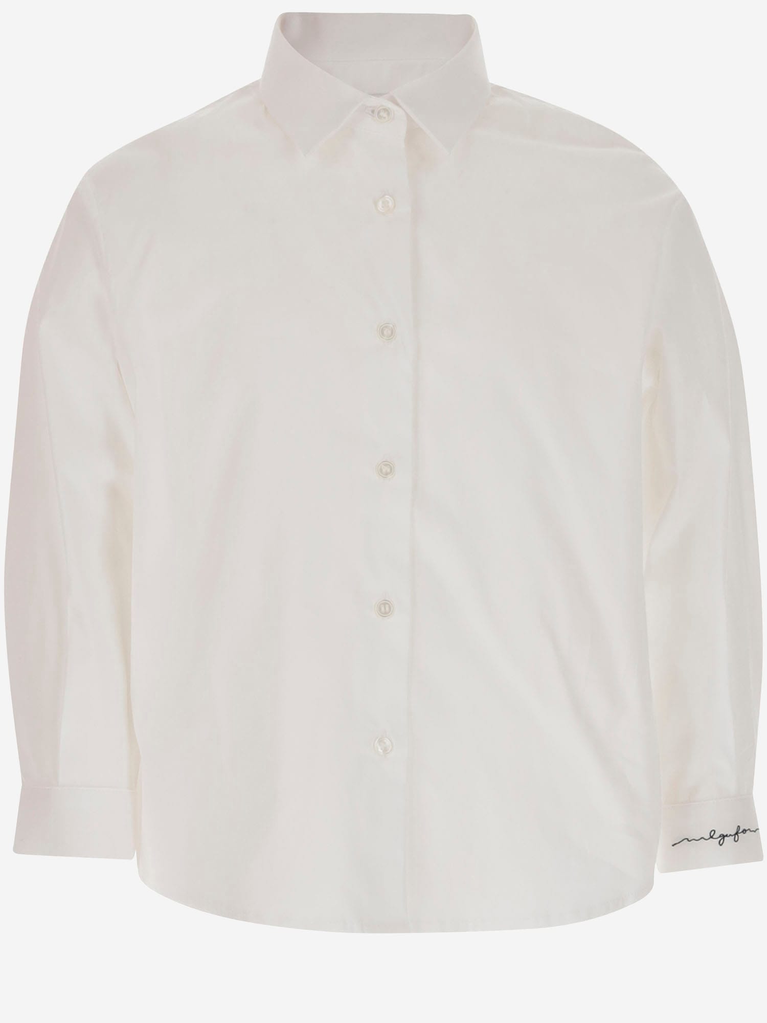 Il Gufo Stretch Cotton Shirt