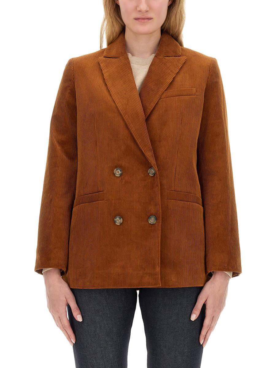 A. P.C. Double-breasted Jacket