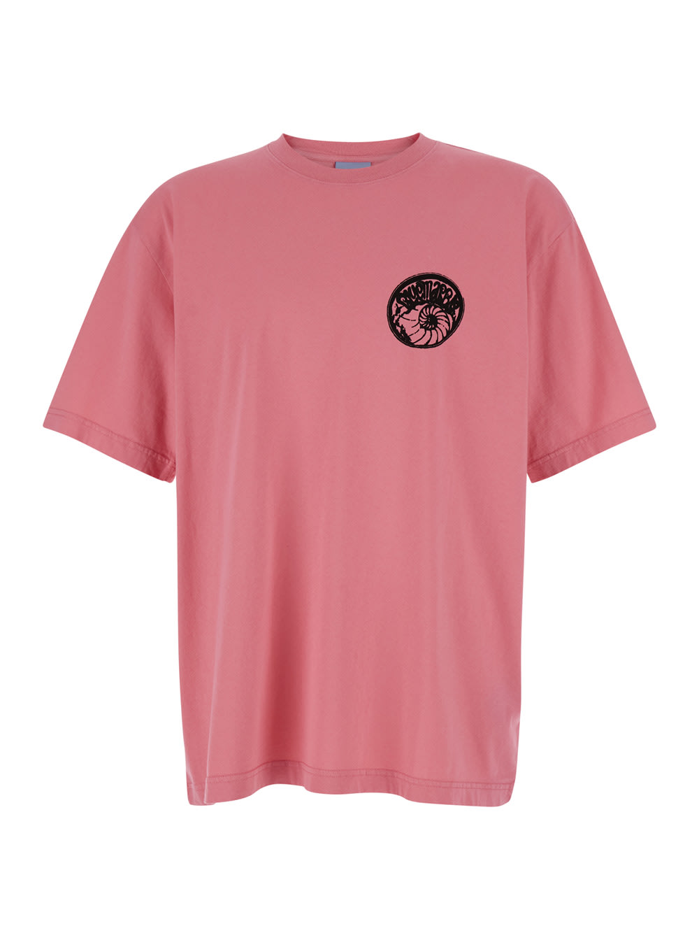 Bluemarble Pink Crew Neck T-shirt In Cotton