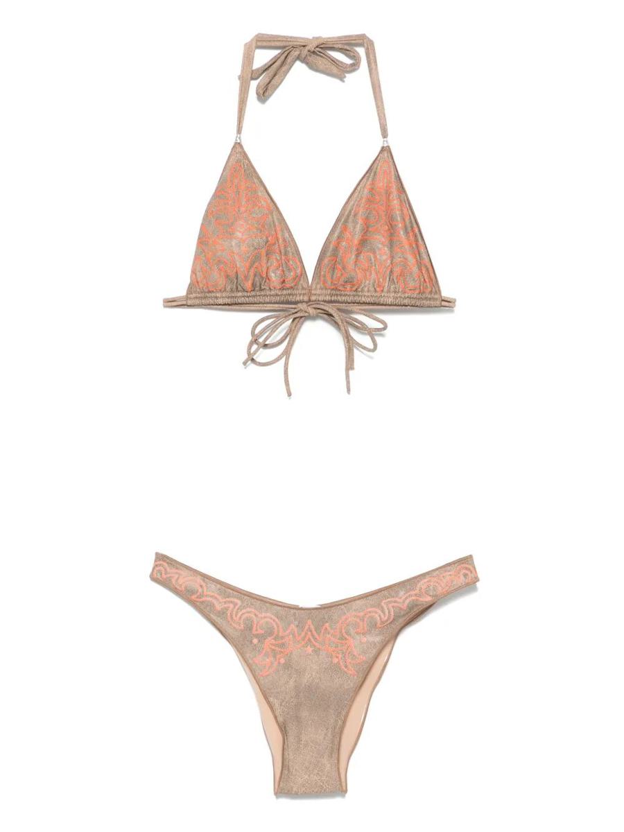 Pin Up Stars Rodeo 3D Triangle Bikini Clothing