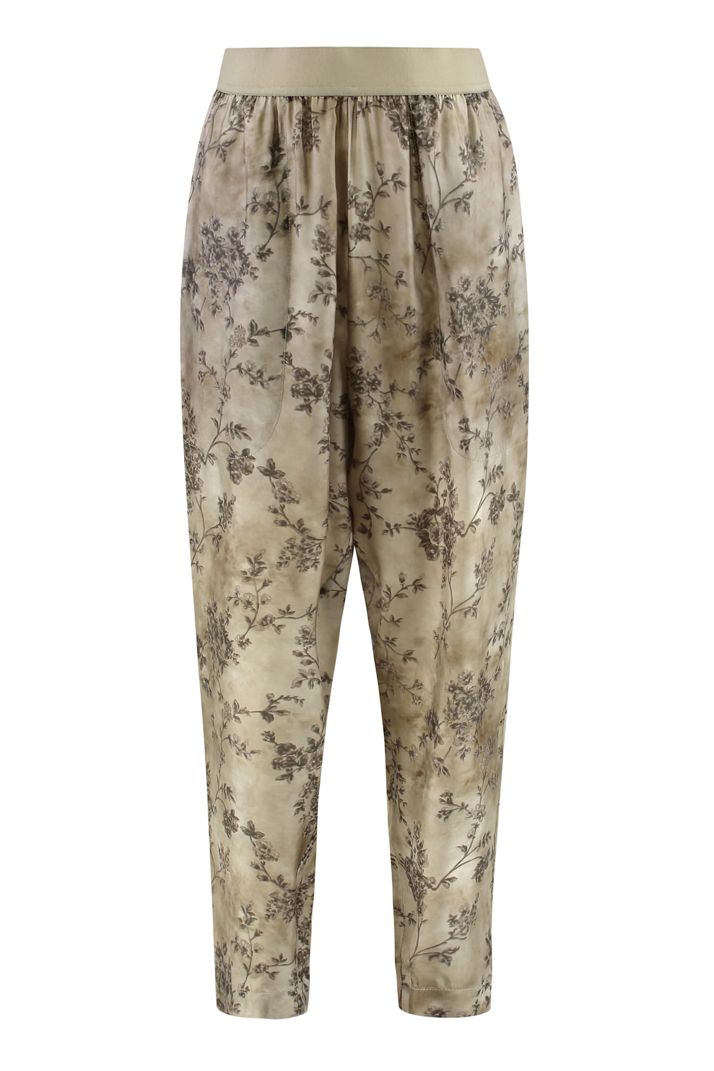 Uma Wang Printed High-rise Trousers