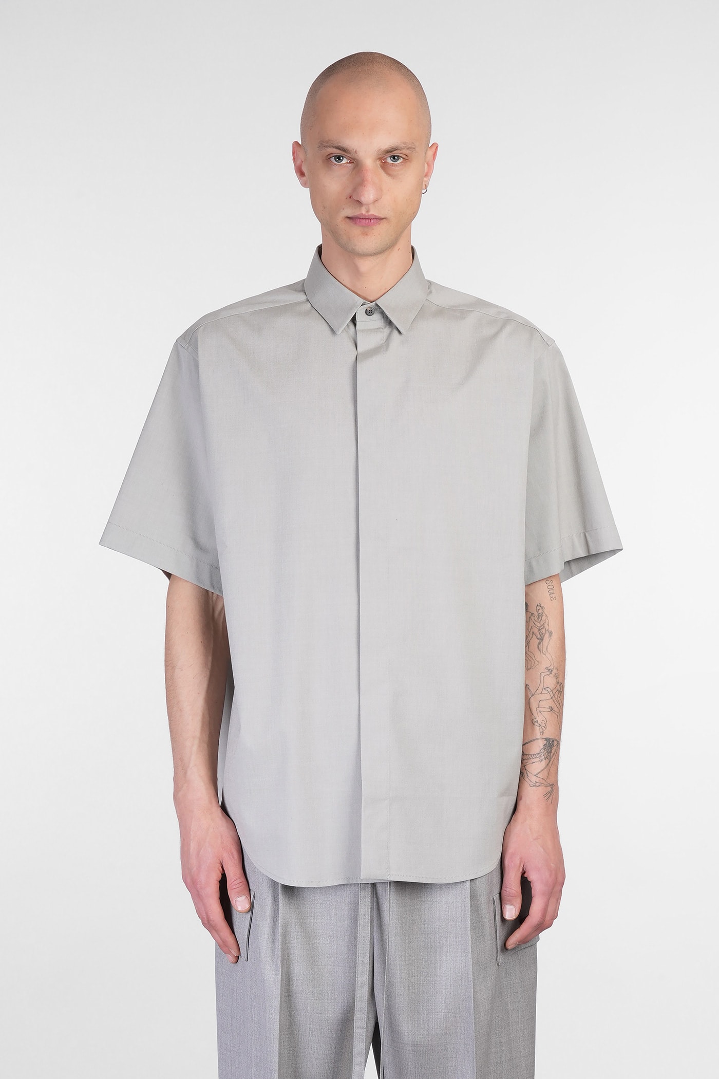 Fear of God Shirt In Grey Cotton