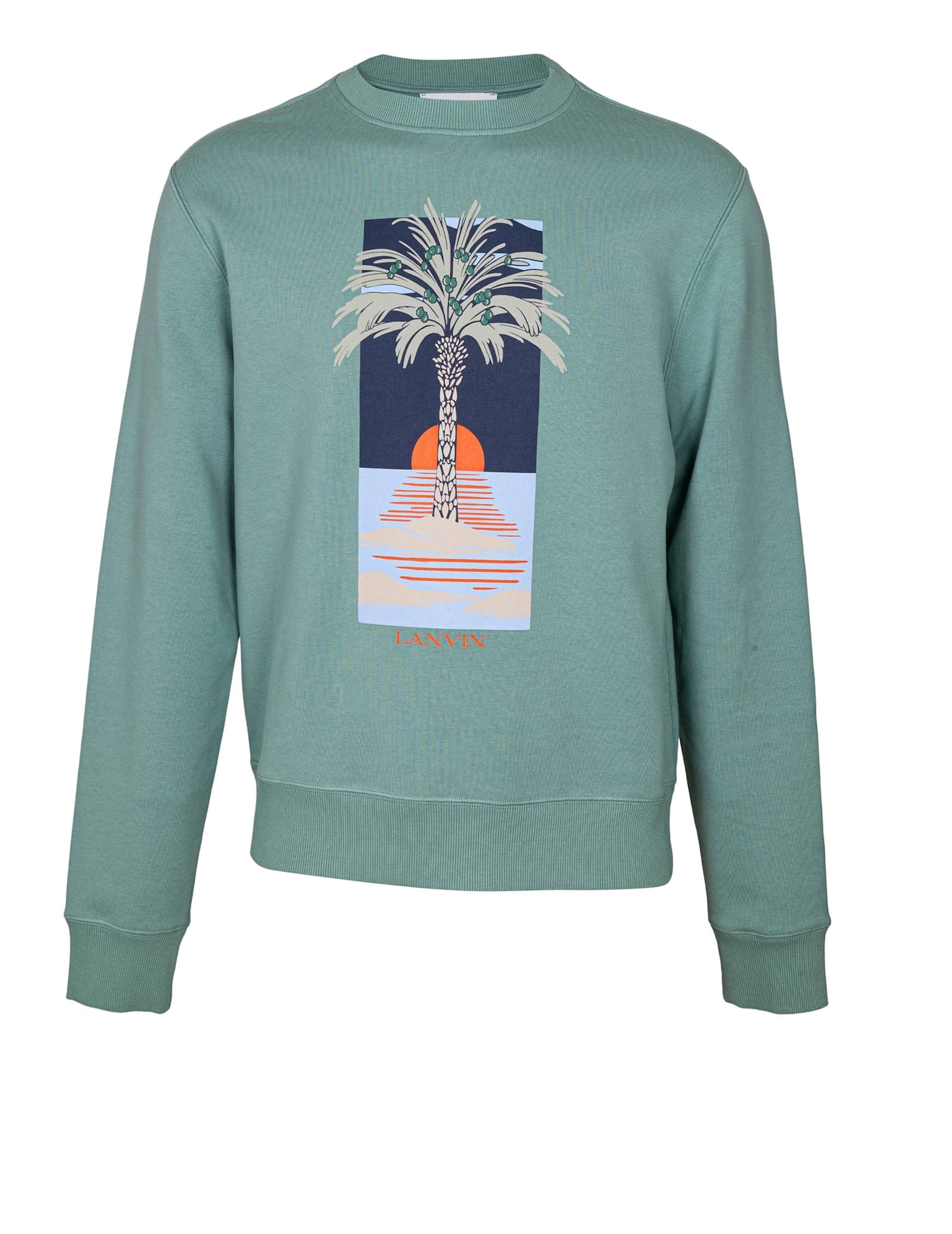 Lanvin Printed Cotton Sweatshirt
