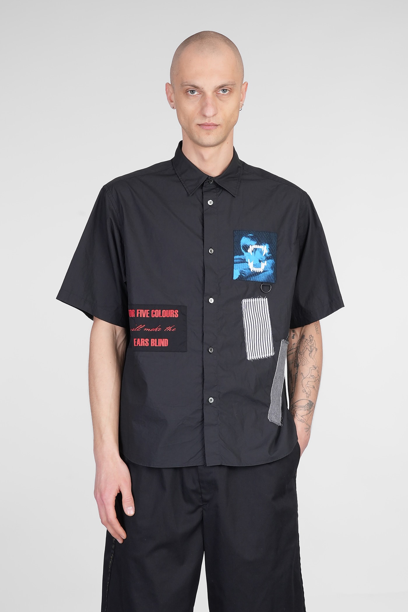 Undercover Jun Takahashi Shirt In Black Cotton