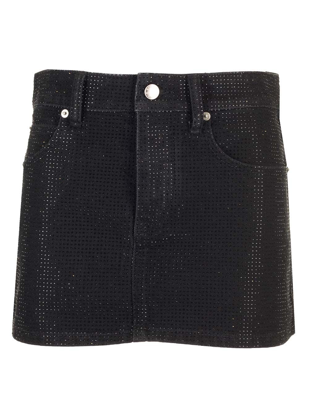 Alexander Wang Embellished Mini Skirt