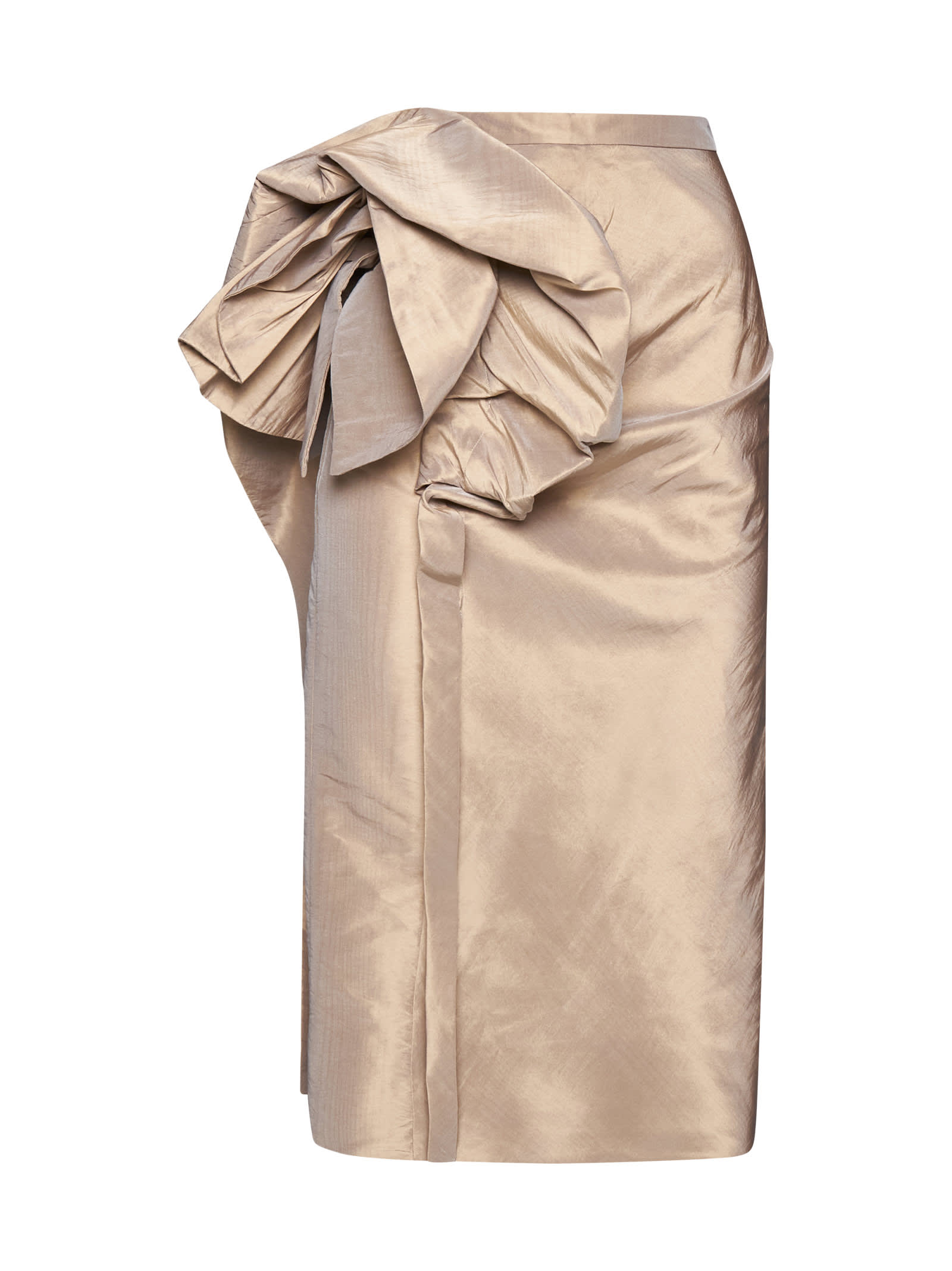 Maison Margiela Midi Skirt Beige