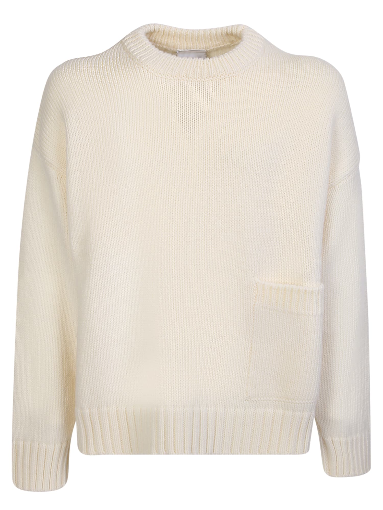 PT Torino Ivory Roundneck Sweater
