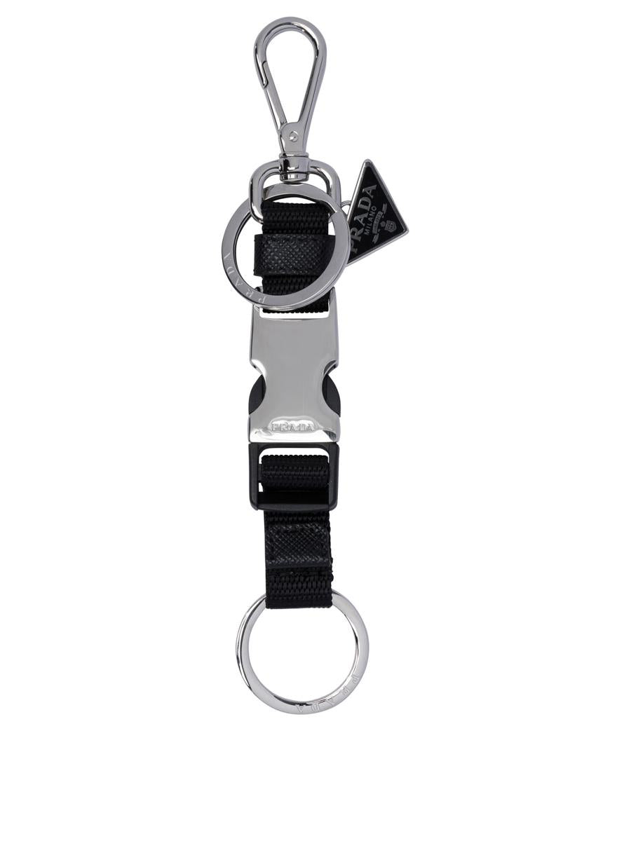 Prada Keychains With Logo