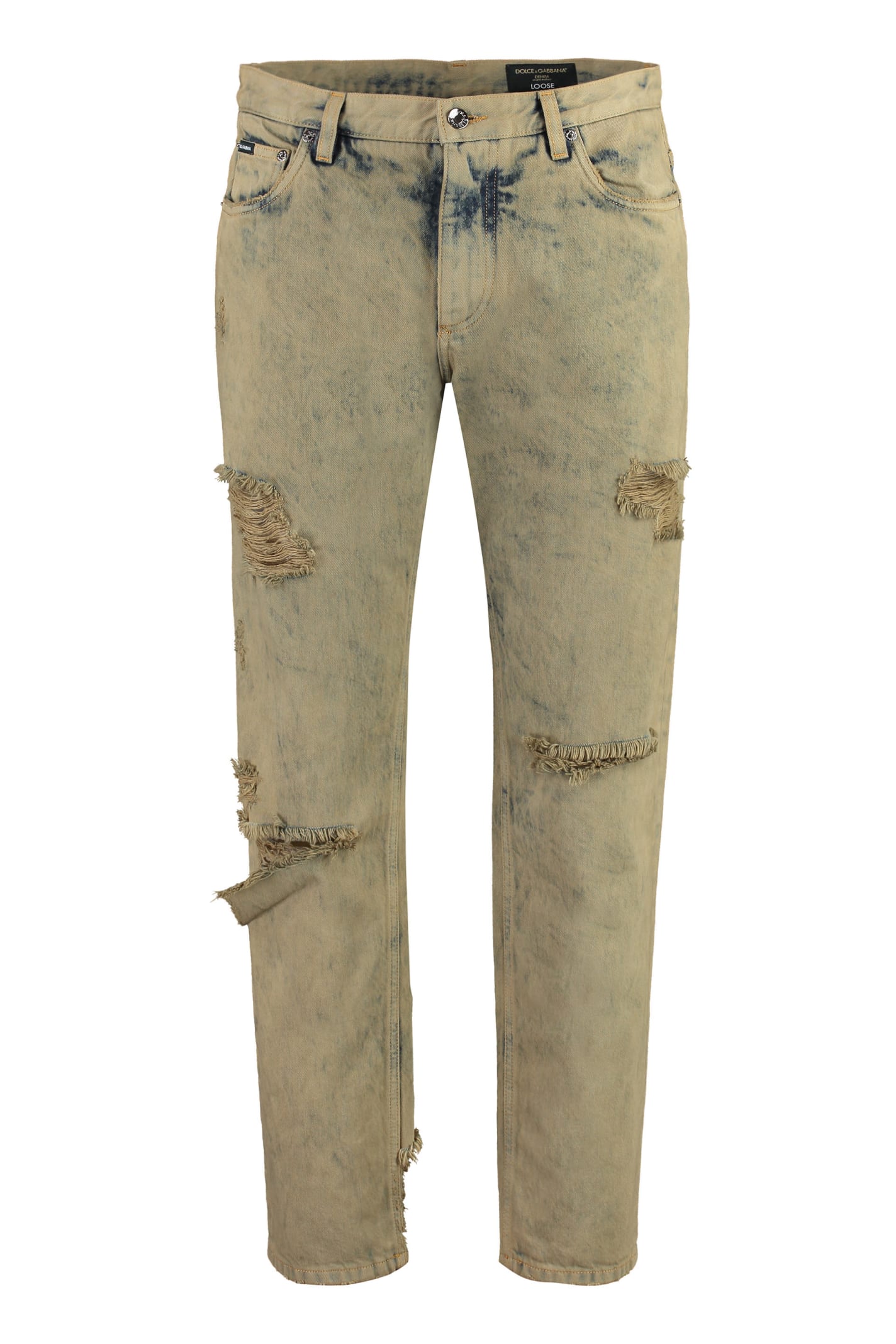 Dolce & Gabbana Loose 5-pocket Jeans