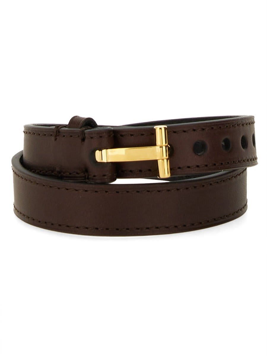 Tom Ford T-buckle Fastened Bracelet
