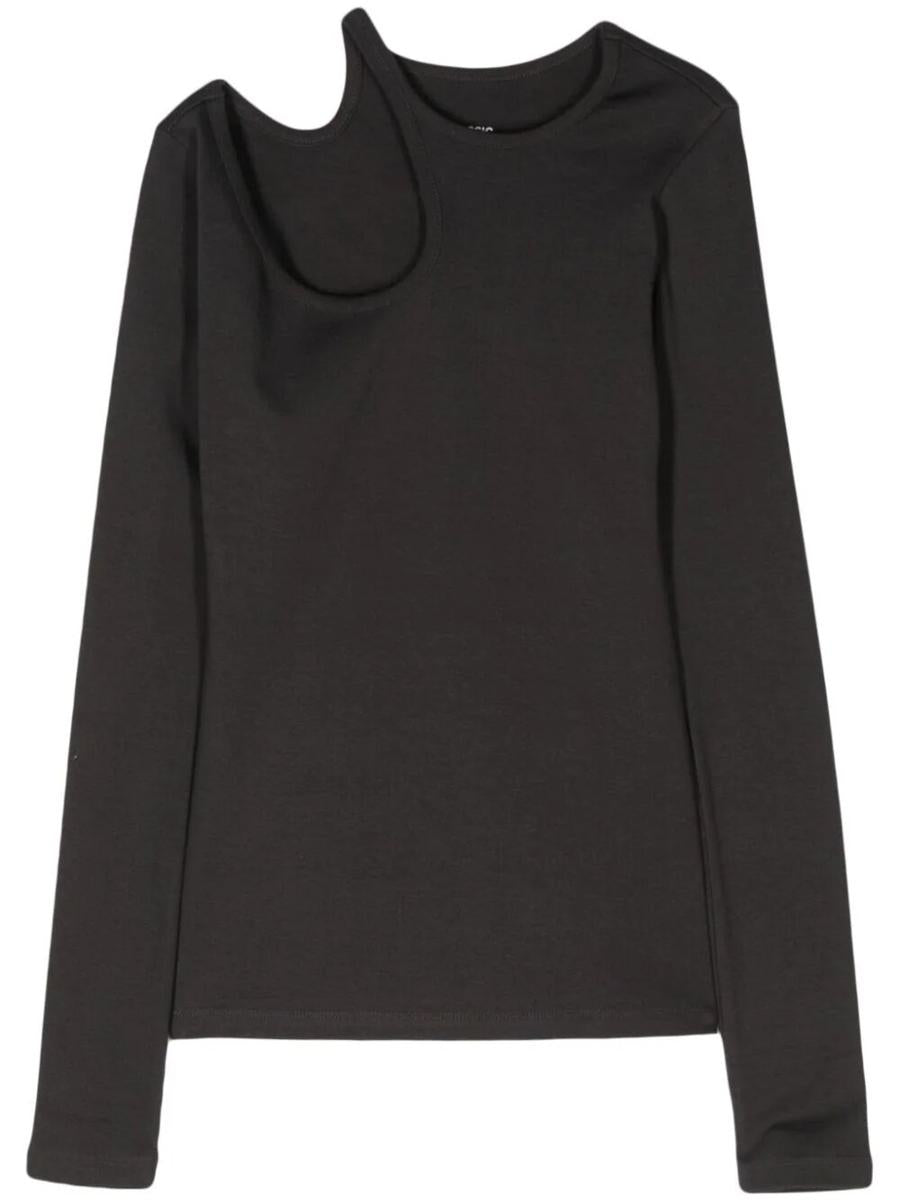 Low Classic Curve Hole T-Shirt Clothing