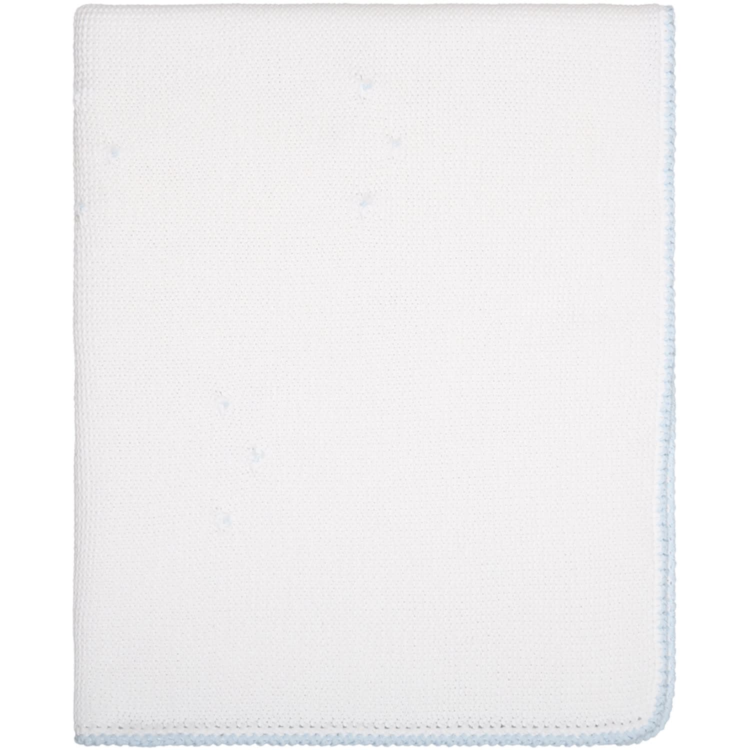 Little Bear White Blanket For Baby Boy