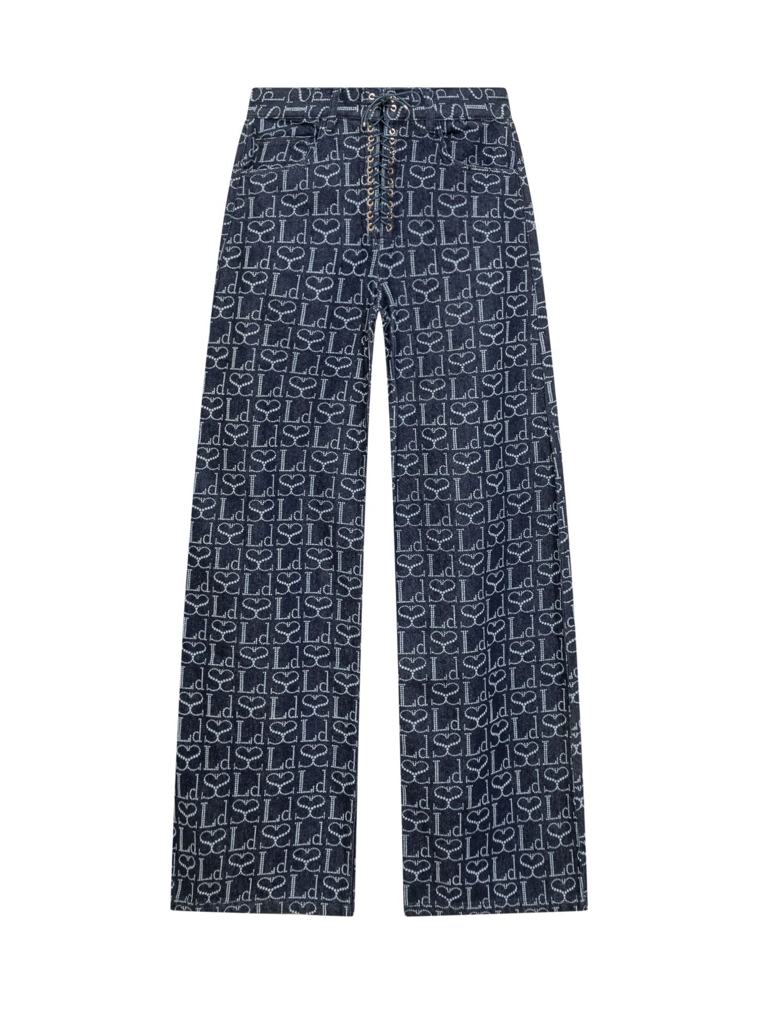 Ludovic de Saint Sernin Laceup Jeans