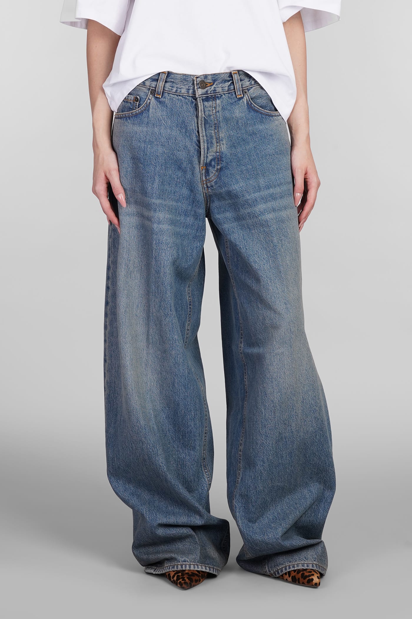 Haikure Bethany Jeans In Blue Cotton