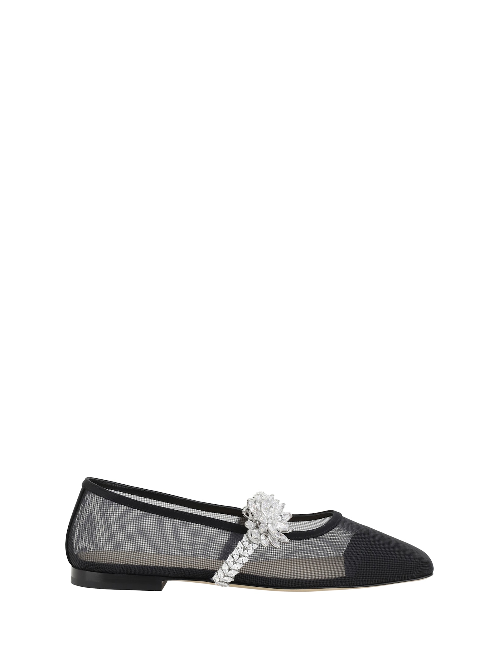 Mach & Mach Lotus Flower Ballerinas
