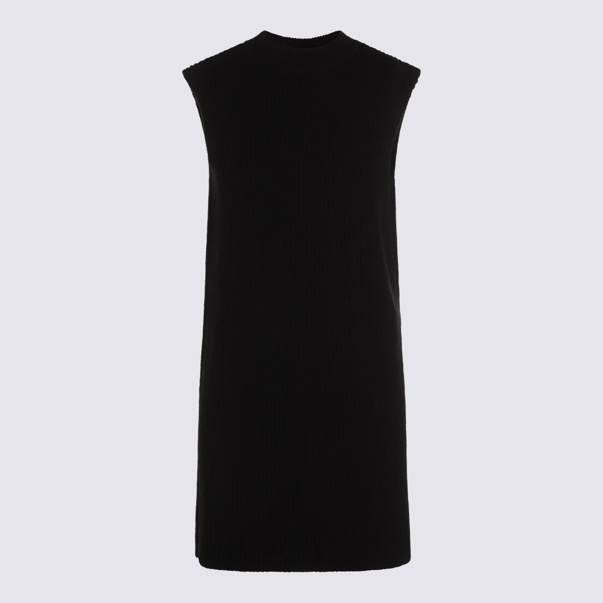 Jil Sander 黑色羊毛羽绒外套