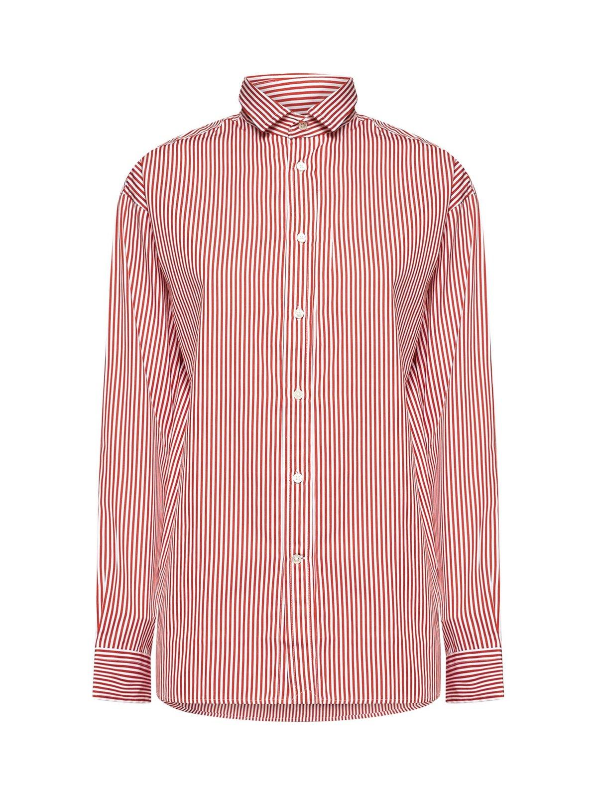 Ralph Lauren Relaxed Fit Pinstriped Shirt