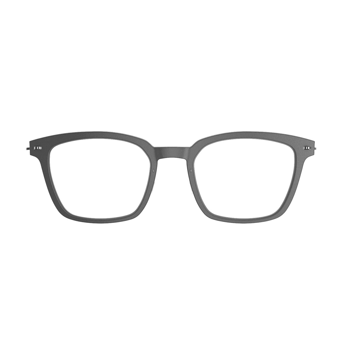 Lindberg N. o.w. 6645 D16/p10/802 Nero Satinato Grigio Chiaro Glasses