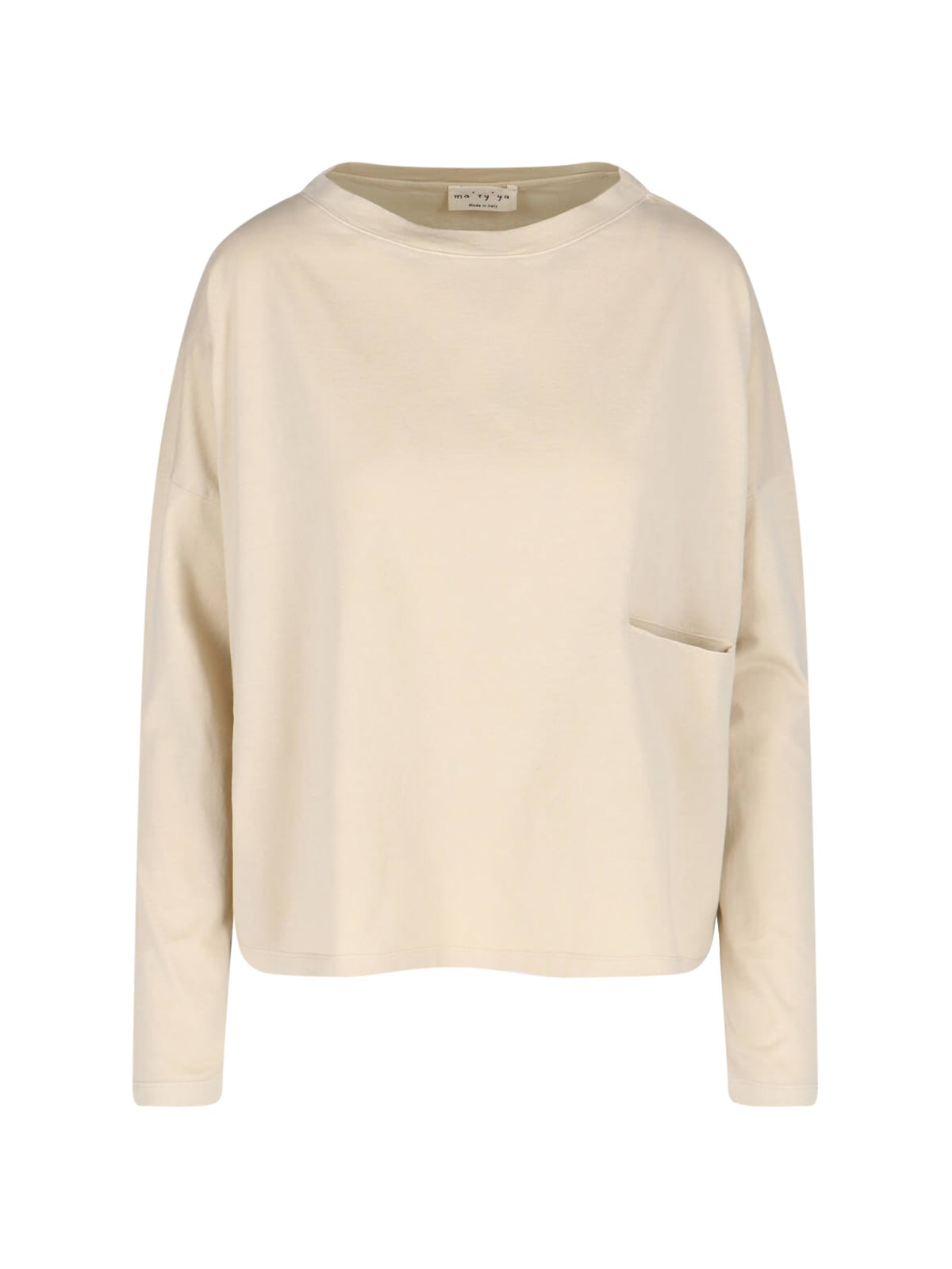 Ma'ry'ya Round Neckline T-shirt