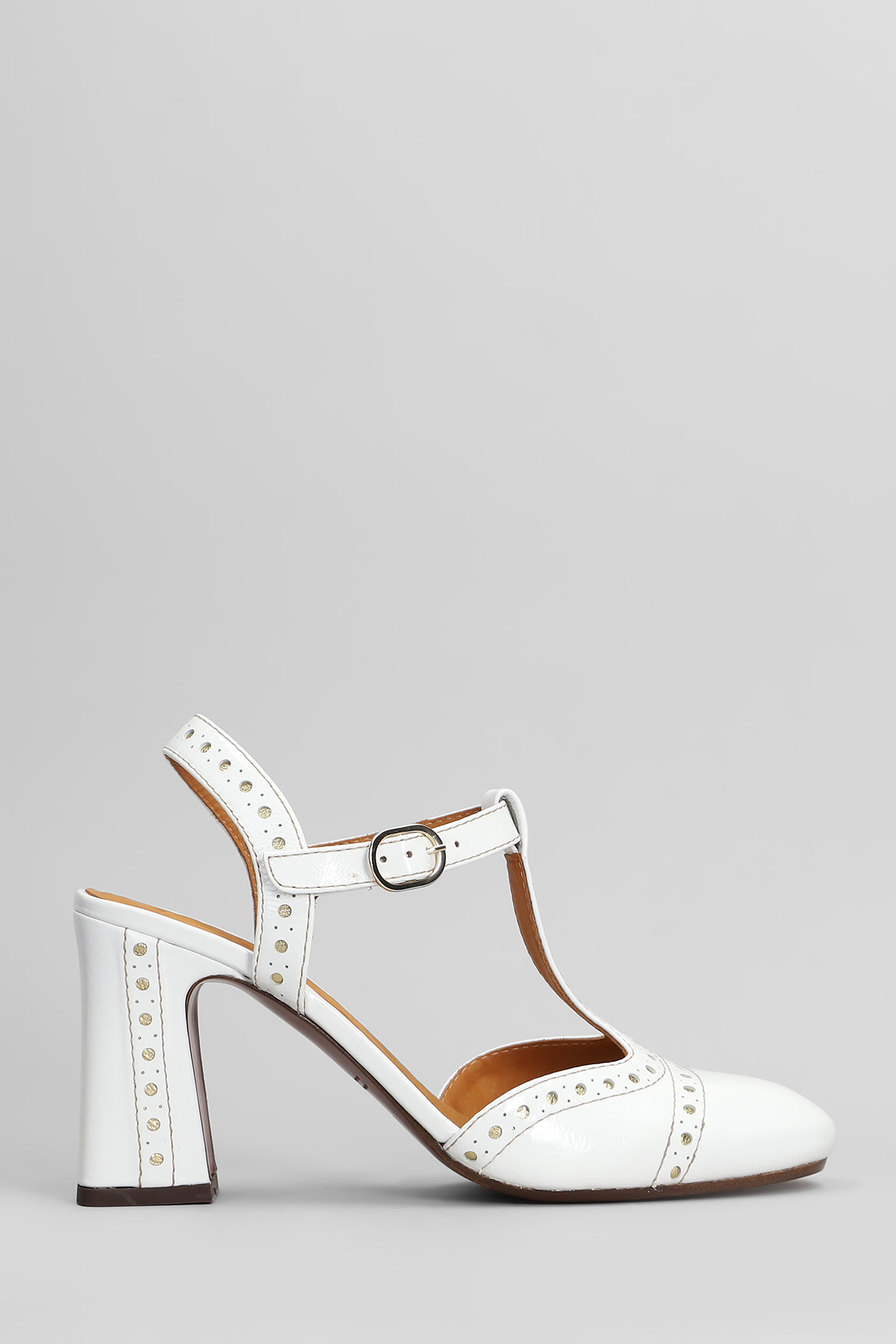Chie Mihara Mira 46 Pumps In White Leather
