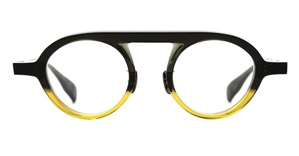 FACTORY900 Rf 190 - Black / Yellow Rx Glasses