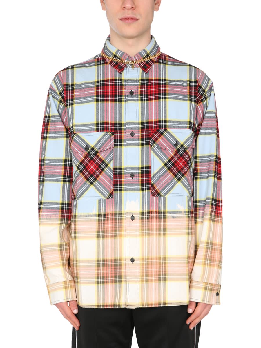 Marcelo Burlon Shirt With Check Print