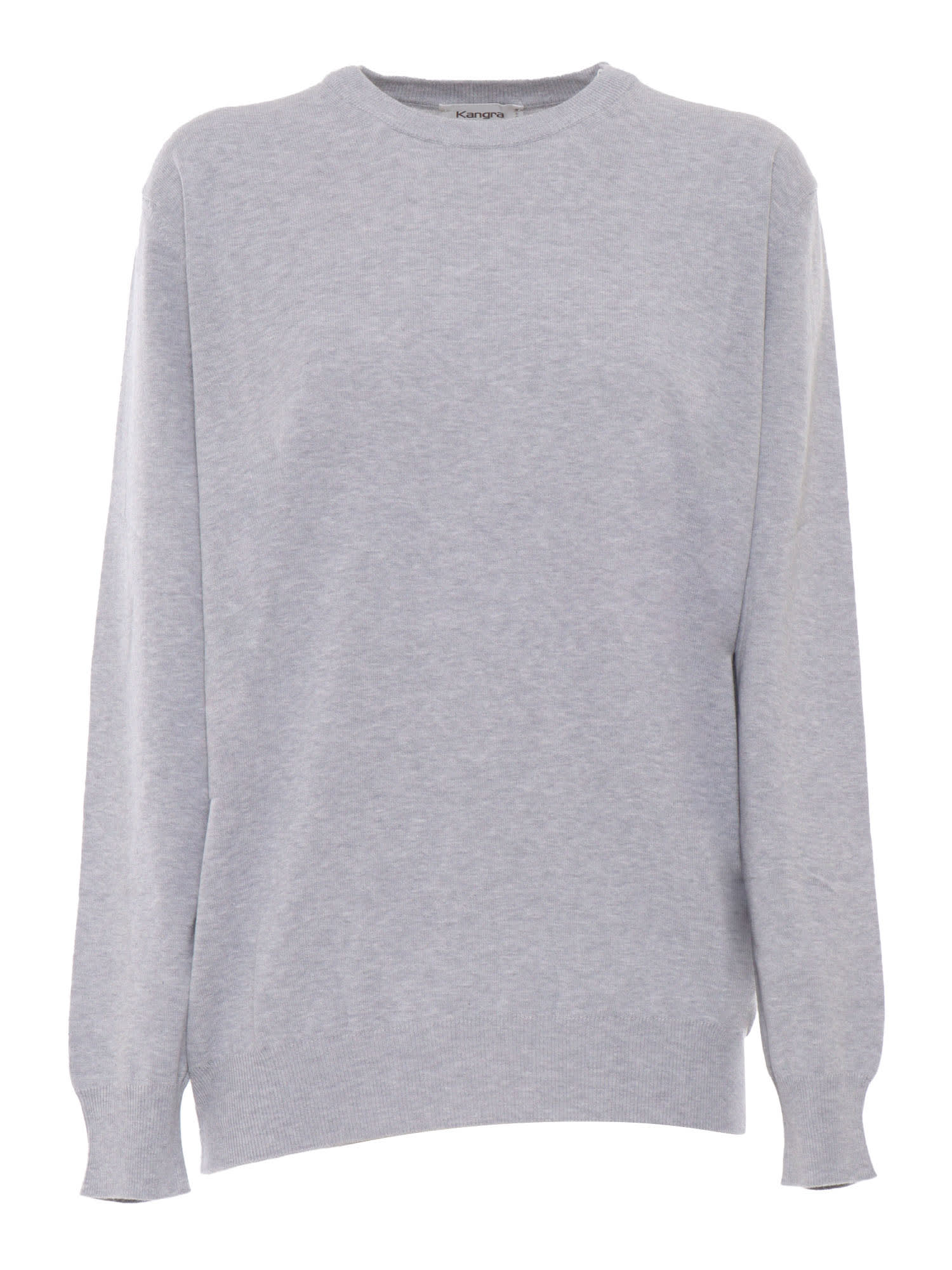 Kangra Short Sleeve Sweater With Alcantara Patch