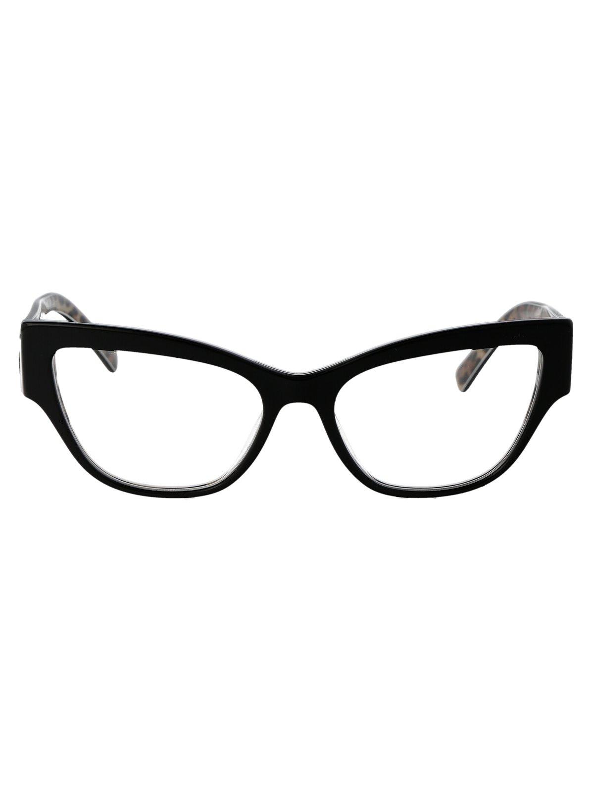 Dolce & Gabbana Eyewear Cat-eye Frame Glasses Glasses