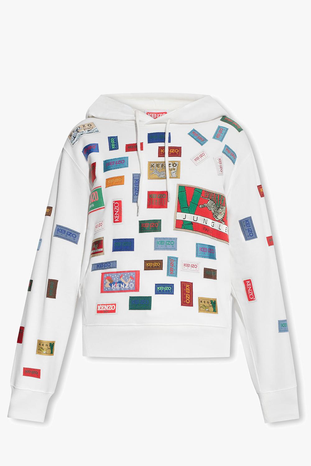 Kenzo Hoodie With Patches