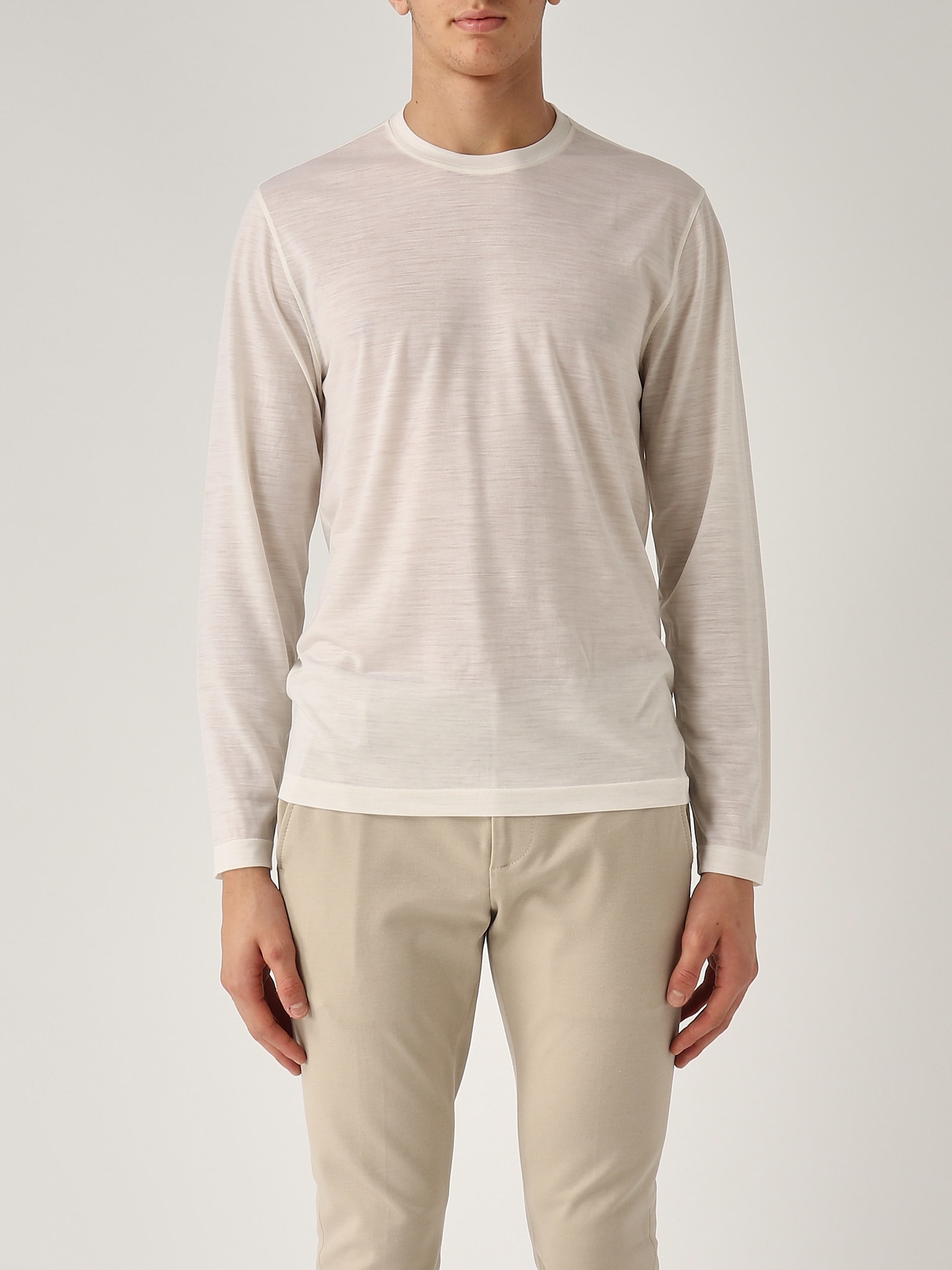 Gran Sasso T-shirt In Lana Tecnica T-shirt