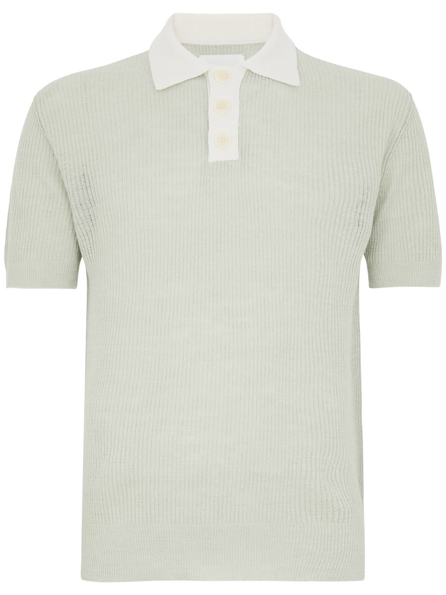 Fumagalli Green Knit Polo