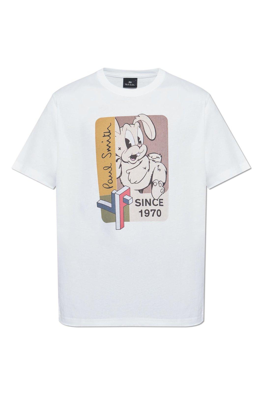 PS by Paul Smith Bunny Print T-shirt