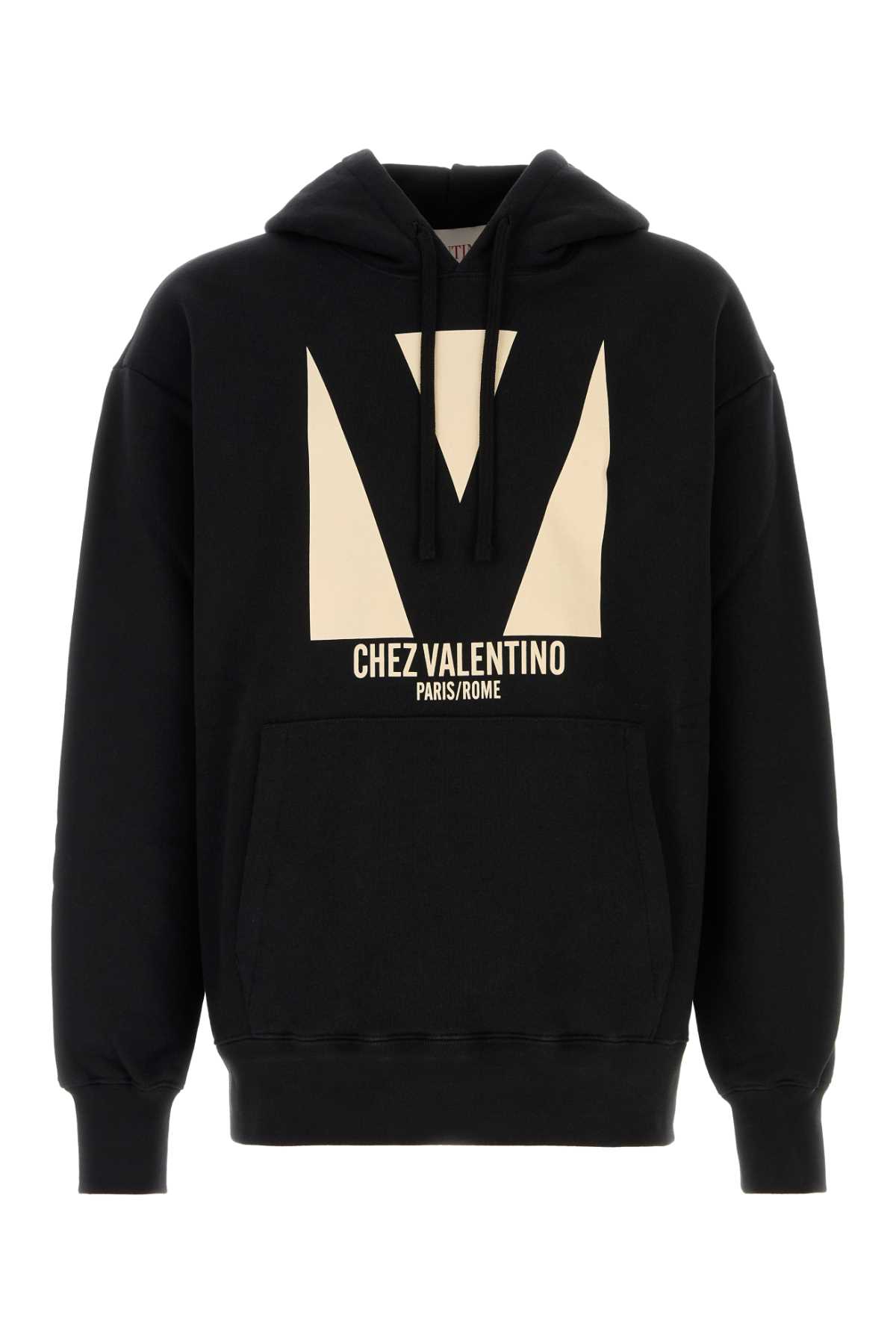 Valentino Black Cotton Sweatshirt