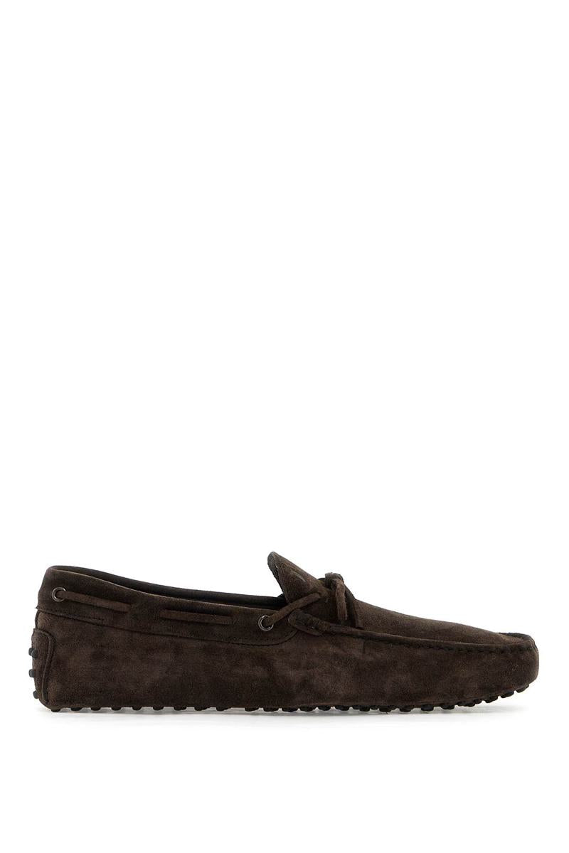 gommino loafers with laces