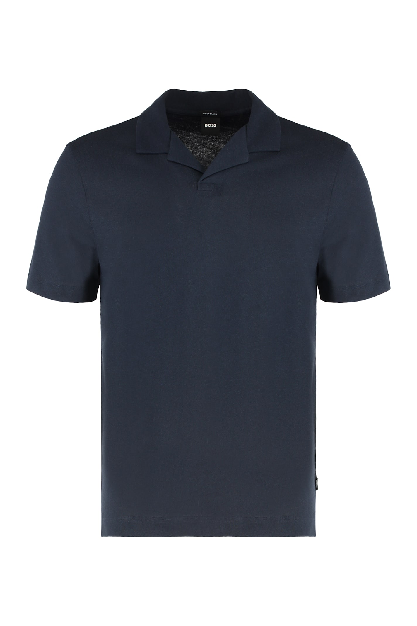 Hugo Boss Cotton Linen Polo Shirt
