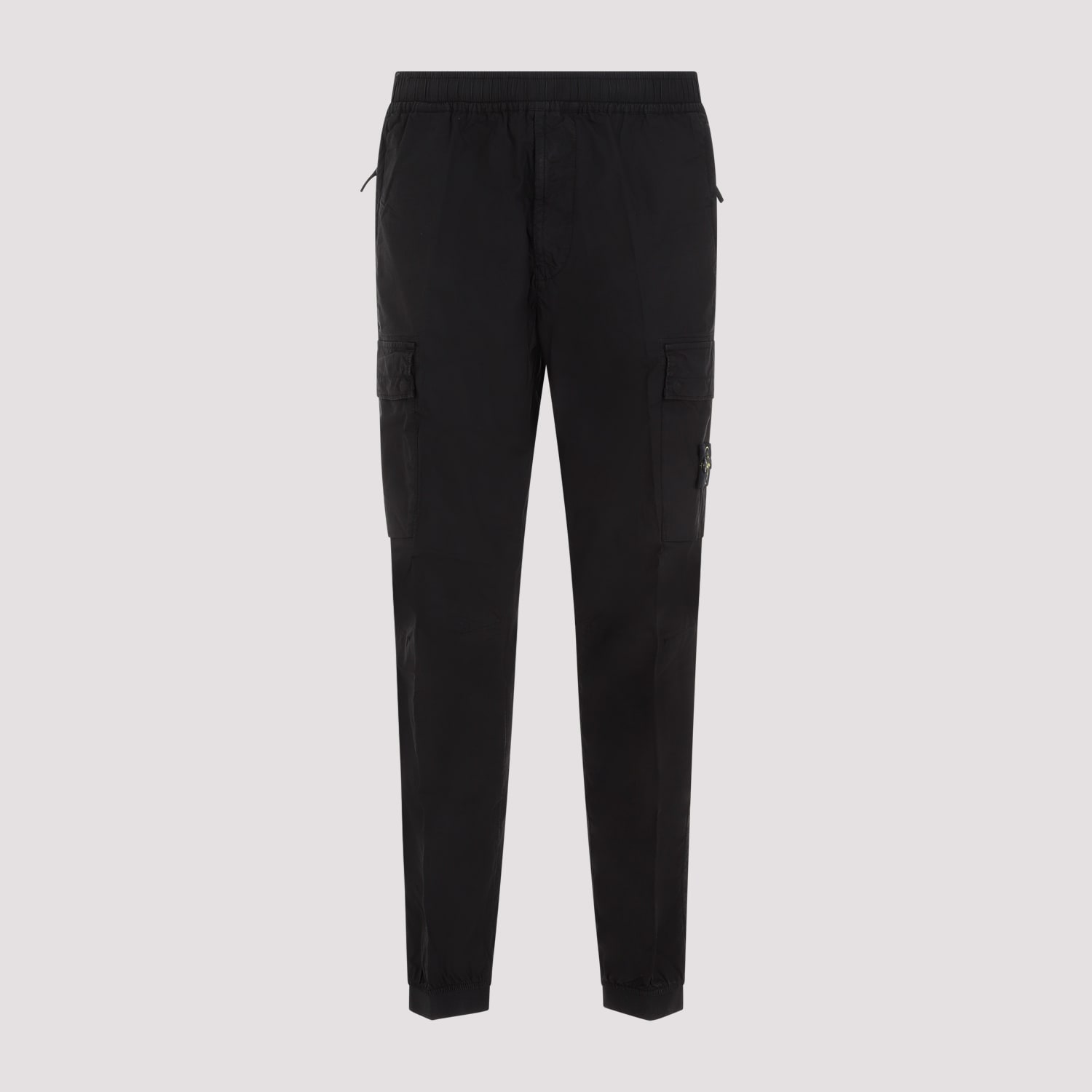 Stone Island Logo Patch Cargo Pants
