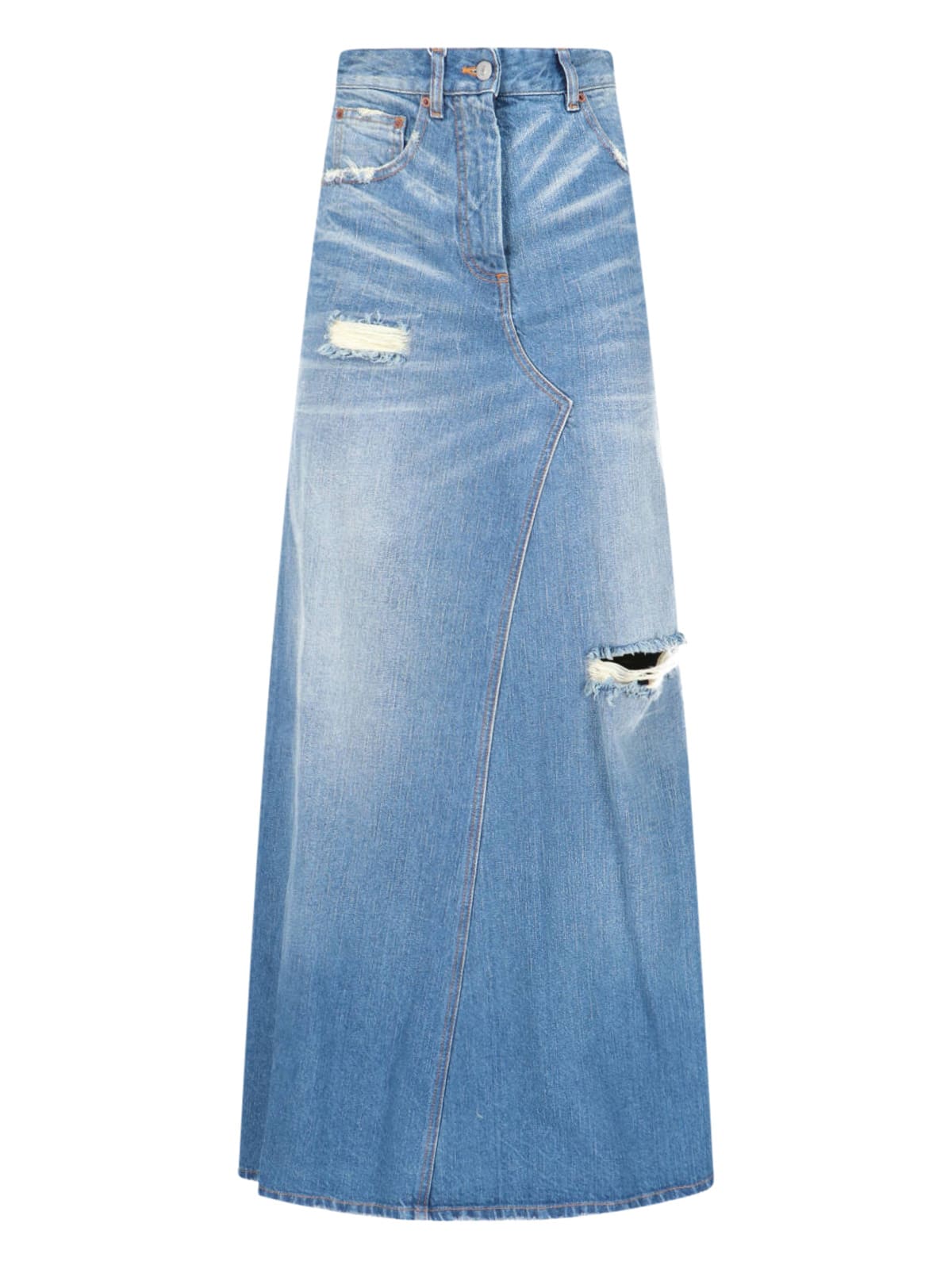 MM6 Maison Margiela Maxi Denim Skirt