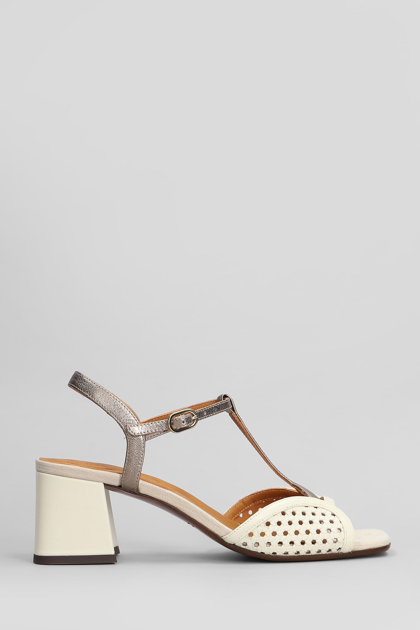 Chie Mihara Sandals In White Leather