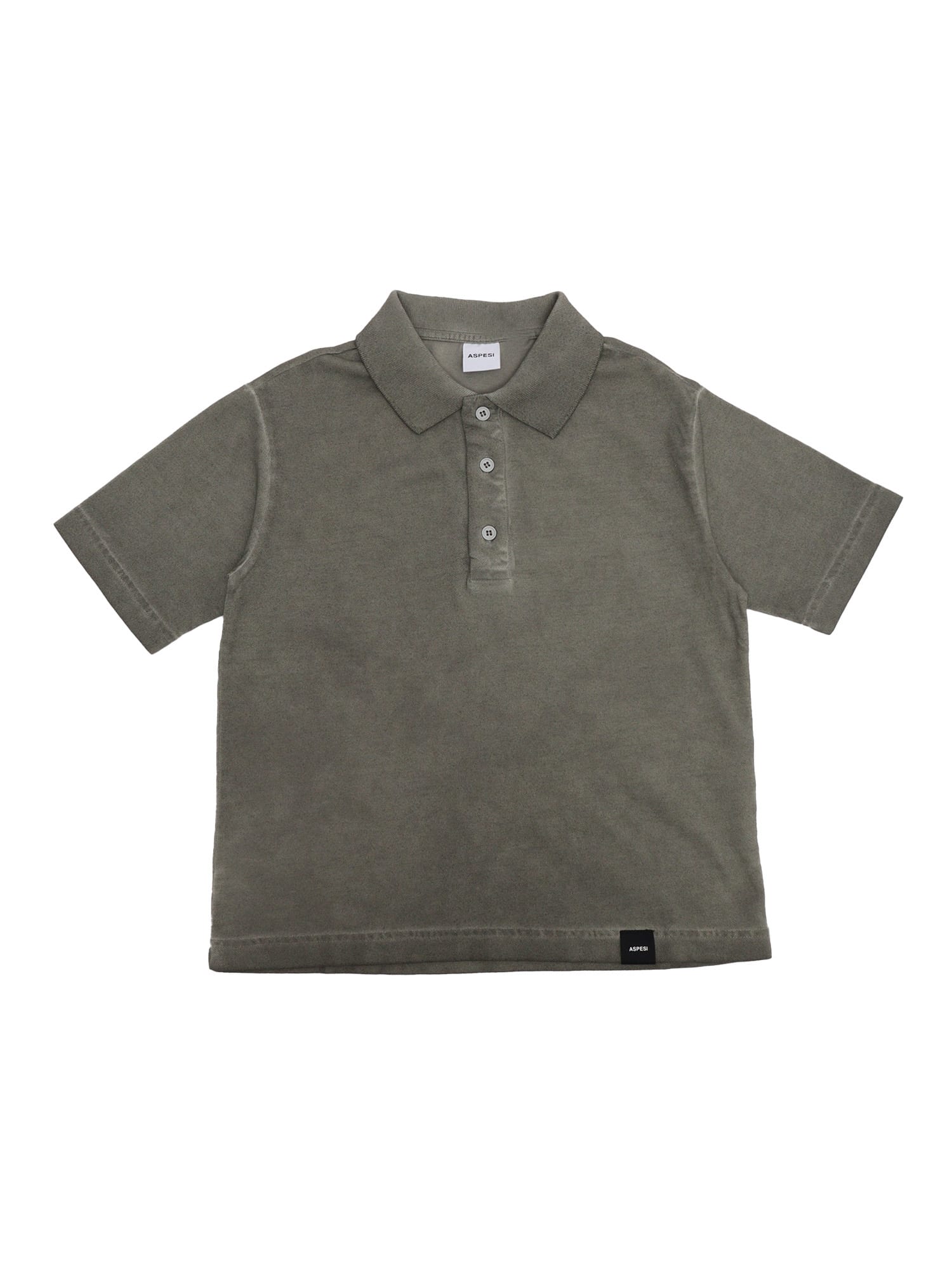 Aspesi Polo T-shirt Washed Effect