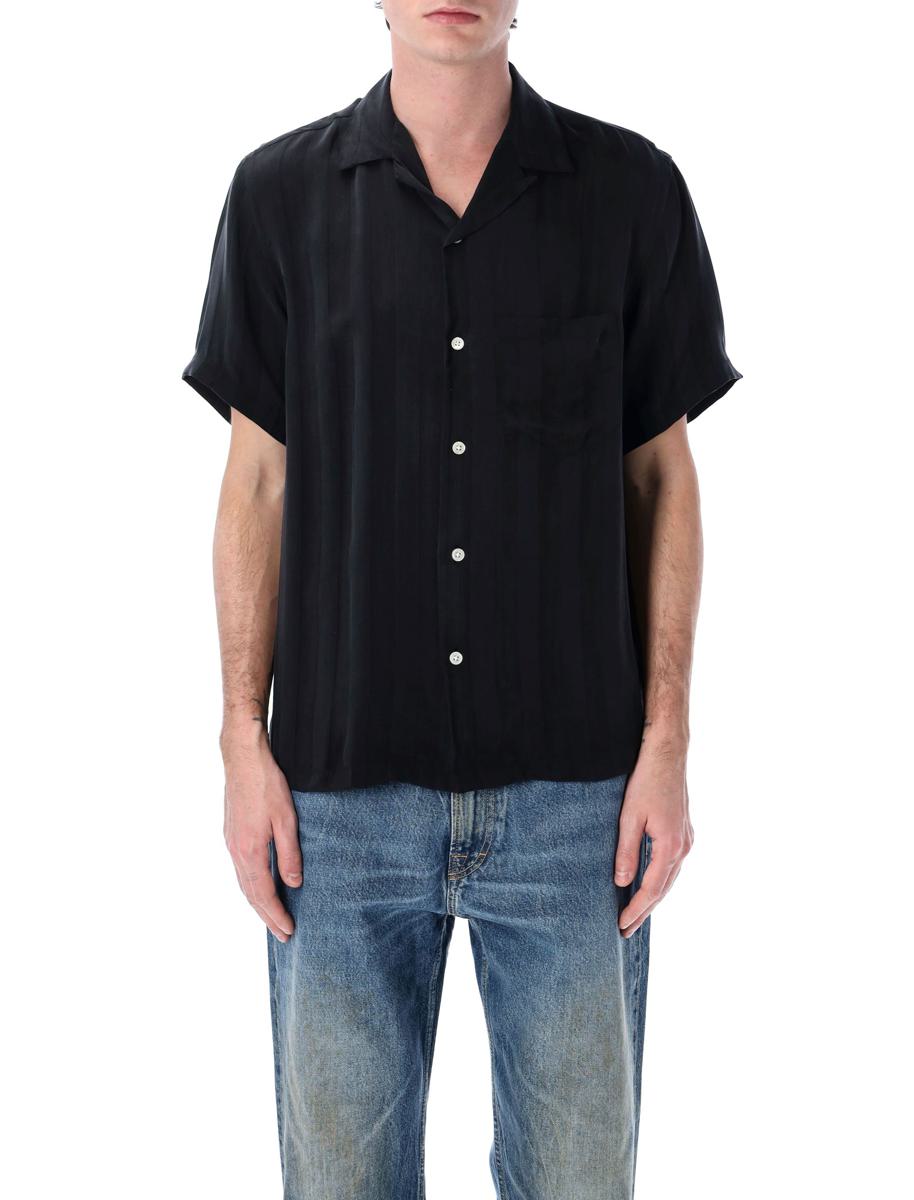 Portuguese Flannel 条纹保龄球衬衫