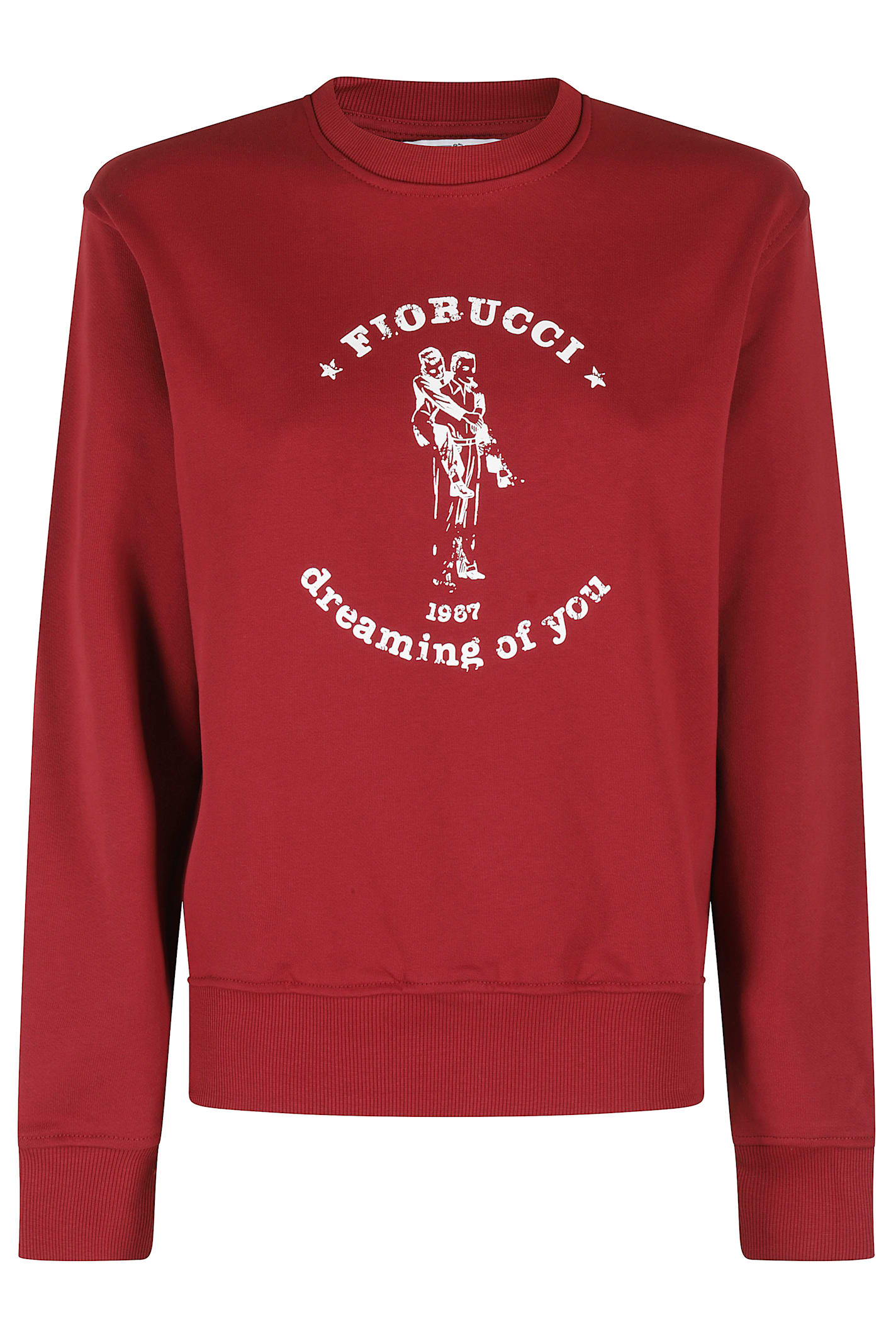 Fiorucci Print Crewneck Sweatshirt