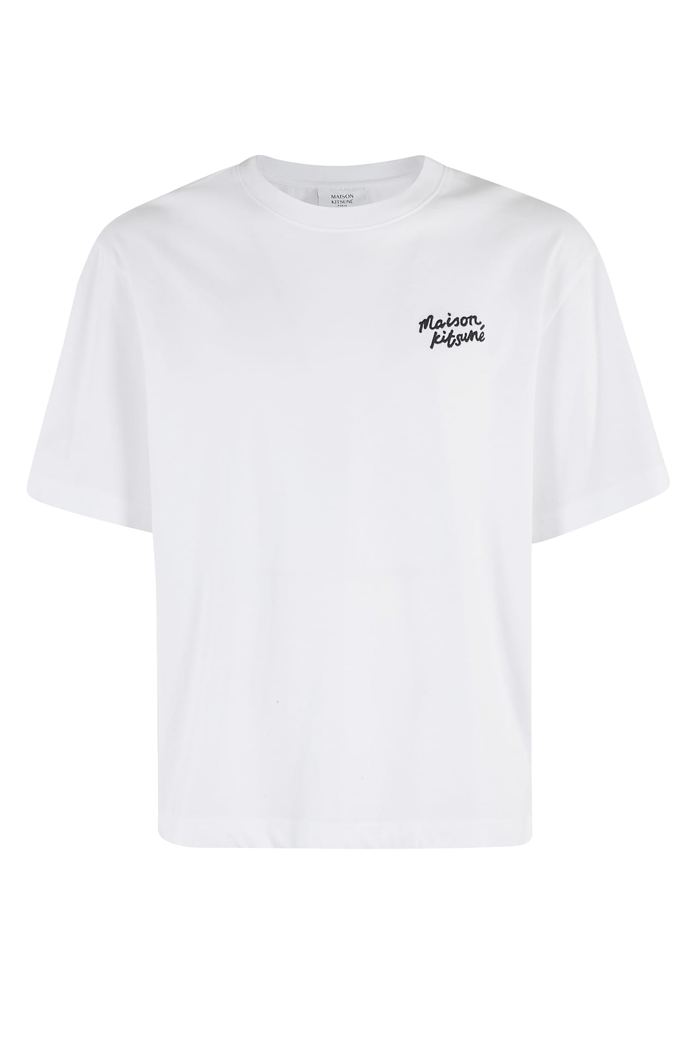 Maison Kitsuné Handwriting Embroidery Oversize Tee