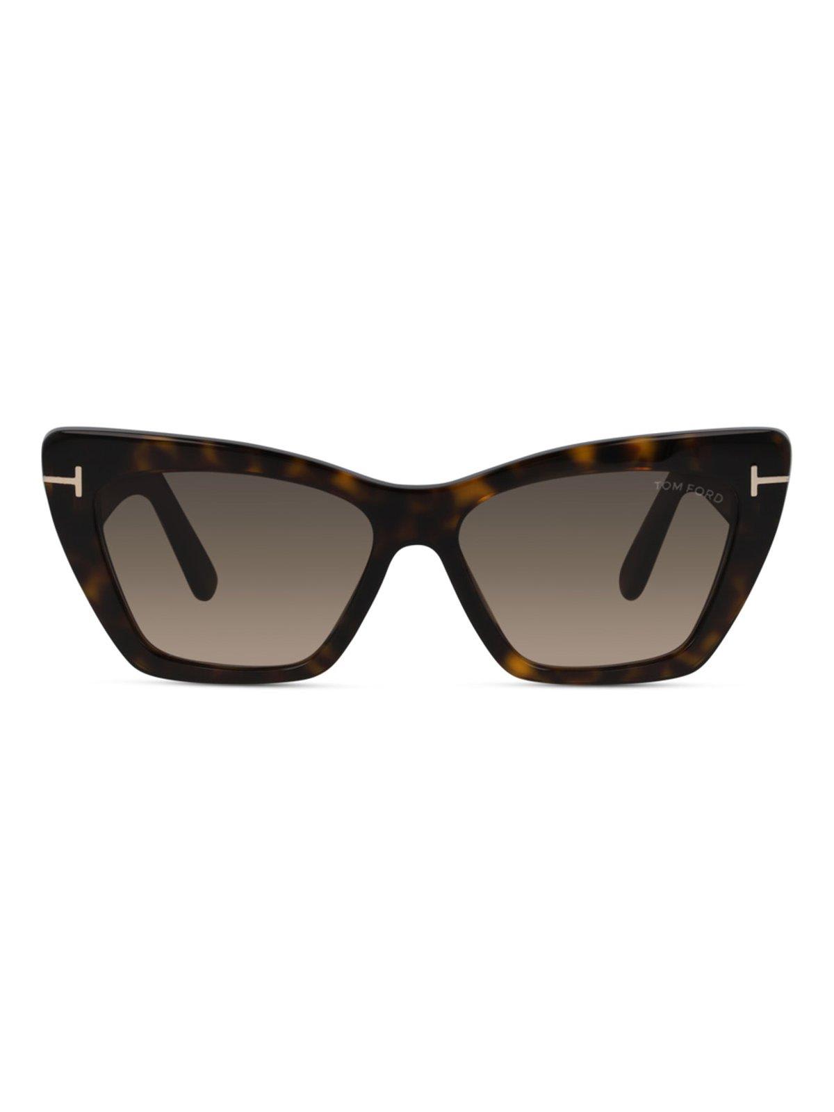 Tom Ford Eyewear Whyatt Butterfly Frame Sunglasses