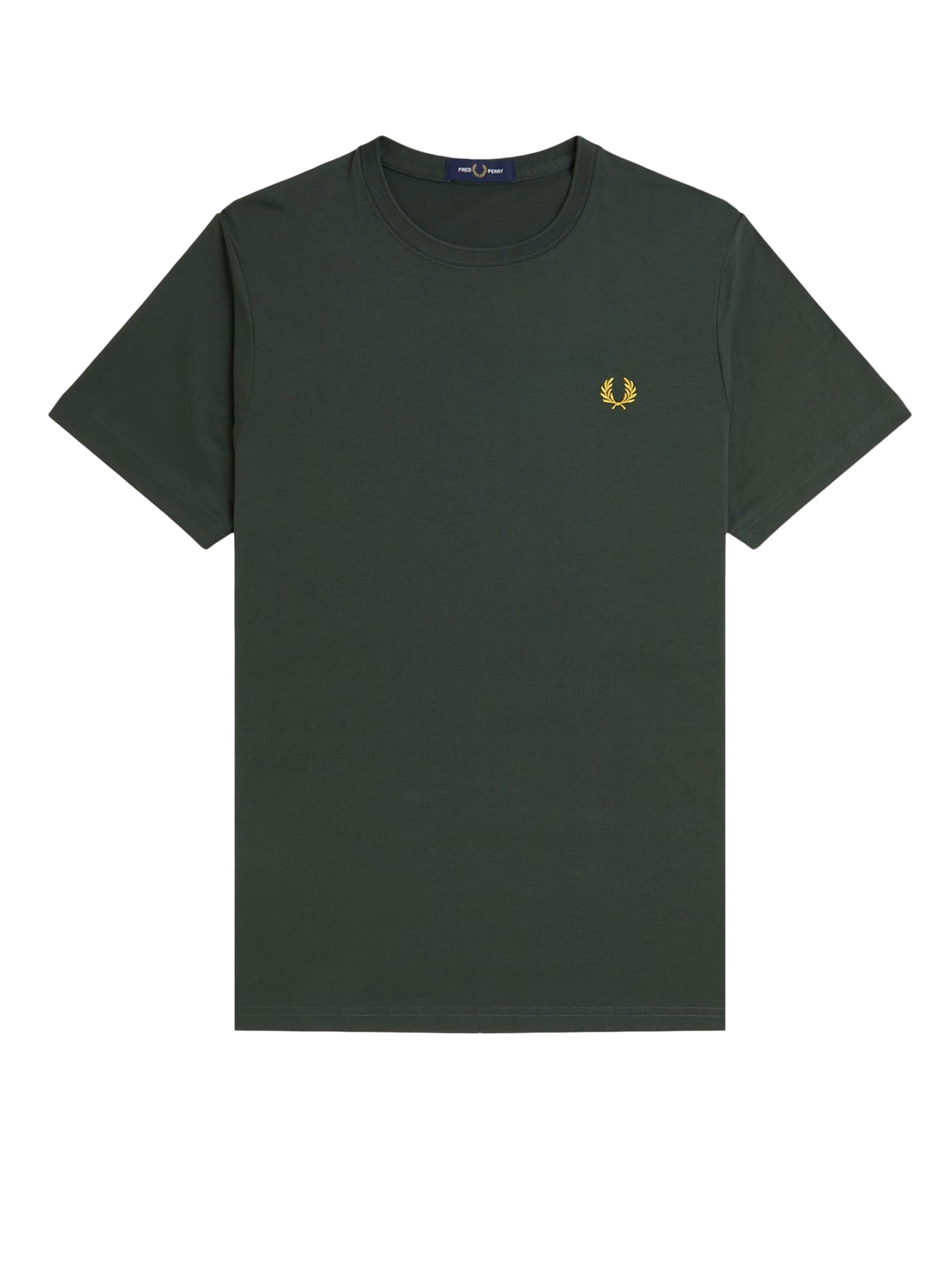 Fred Perry Cotton T-shirt With Logo Embroidery